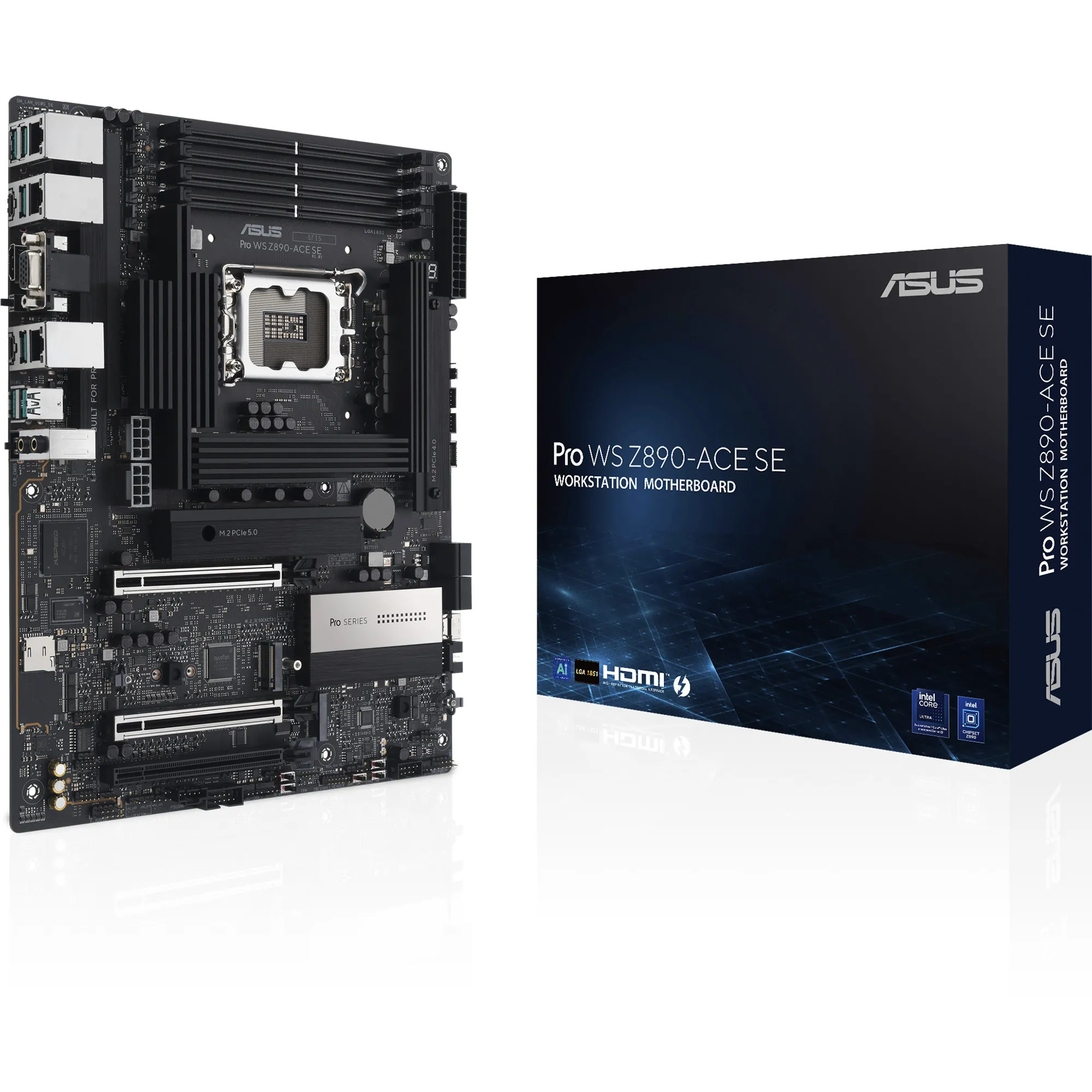 PRO WS Z890-ACE SE Intel Z890 LGA 1851 (Socket V1) ATX, Scheda madre - immagine 1