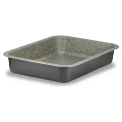 Lasagnera Alluminio antiaderente (35x27cm) HAPPY STONE Grigio pietra HAPSTLASATXX3527H - immagine 1