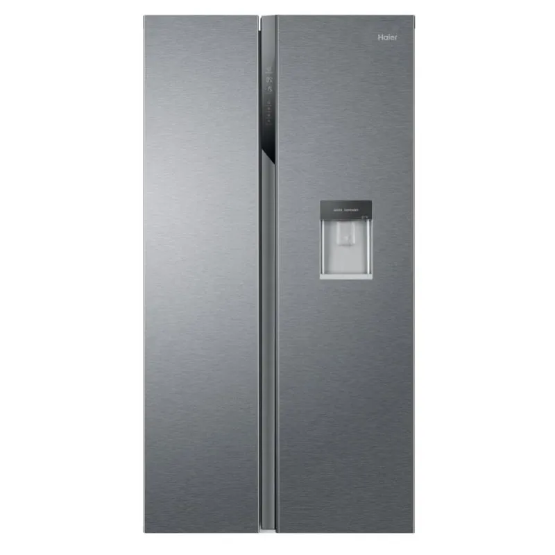Haier SBS 90 Serie 3 HSR3918EWPG frigorifero side-by-side Libera installazione 521 L E Argento - immagine 1