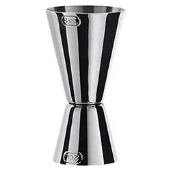 Misurino (4,5x9cm) Jigger doppio (20 e 40 ml) Cromo 01430000ICV - immagine 1