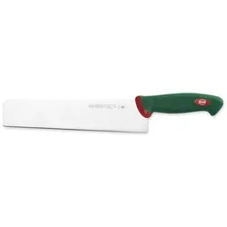 Coltello affettare pasta e salumi lama(25cm) Inox PREMANA PROFESSIONAL Verde e Cromo 308625 - immagine 1