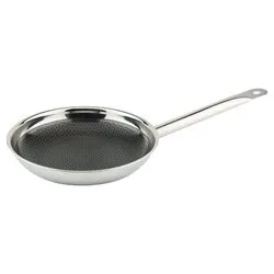 Padella Inox 18/10 antiaderente (36cm) Triplo strato PROFESSIONALE AX ACTIVE Cromo lucido e Grigio 15130360ICV - immagine 1
