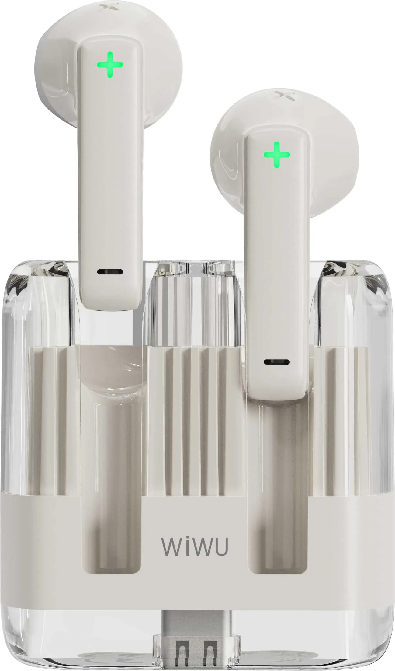 Vivavoce Bluetooth WiWu T21, TWS, bianco - immagine 1