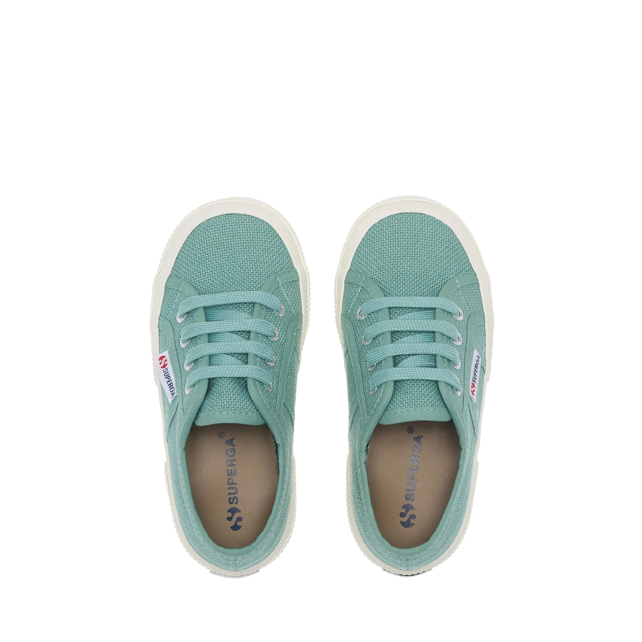 SUPERGA - Sneakers, Bambino/a, Verde, Cotone, Tennis, 2750-Jcot Classic, Taglia: 34 - immagine 4