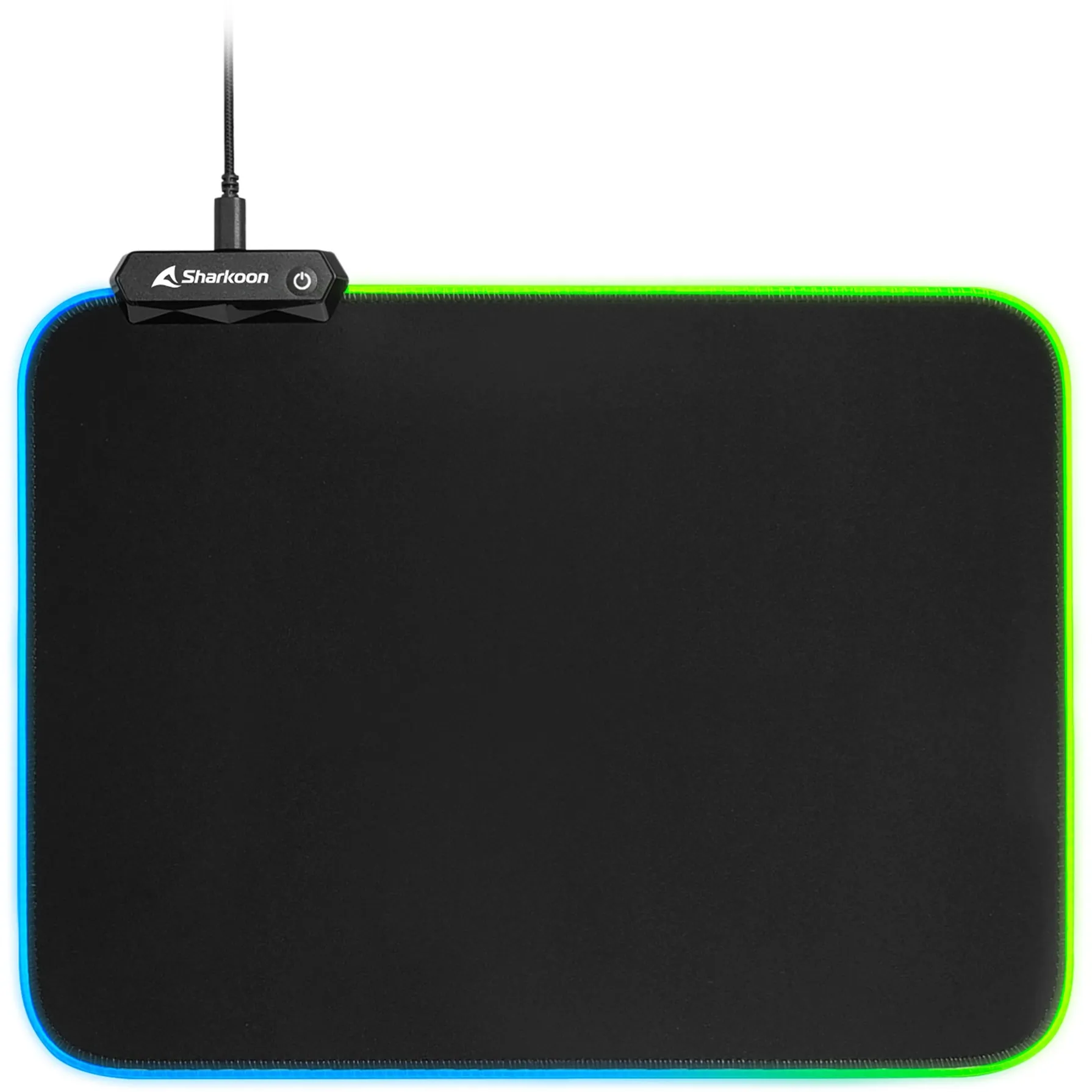 1337 RGB V2 Gaming Mat Tappetino per mouse per gioco da computer Nero, Gioco mouse pad - immagine 1