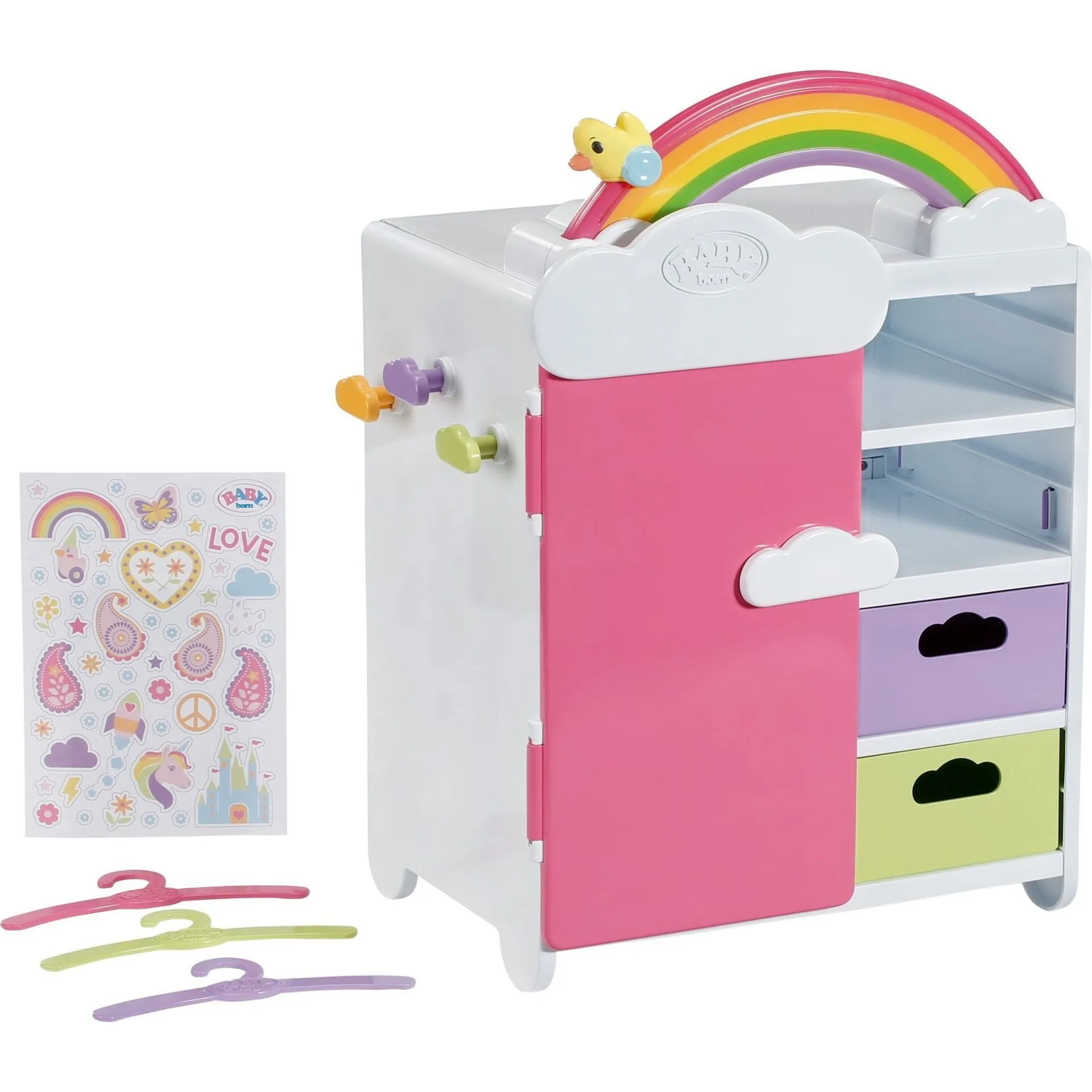 BABY born Rainbow Wardrobe, Bambole mobili - immagine 1