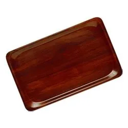 Vassoio Capri liscio Plastica (61x43cm) Tinto noce CA4361E76 - immagine 1