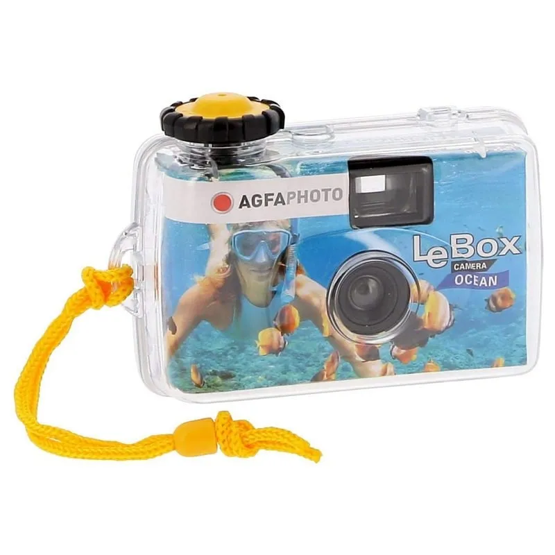 Agfaphoto LeBox Ocean Macchina fotografica usa e getta acquatica 27 esposizioni - immagine 1