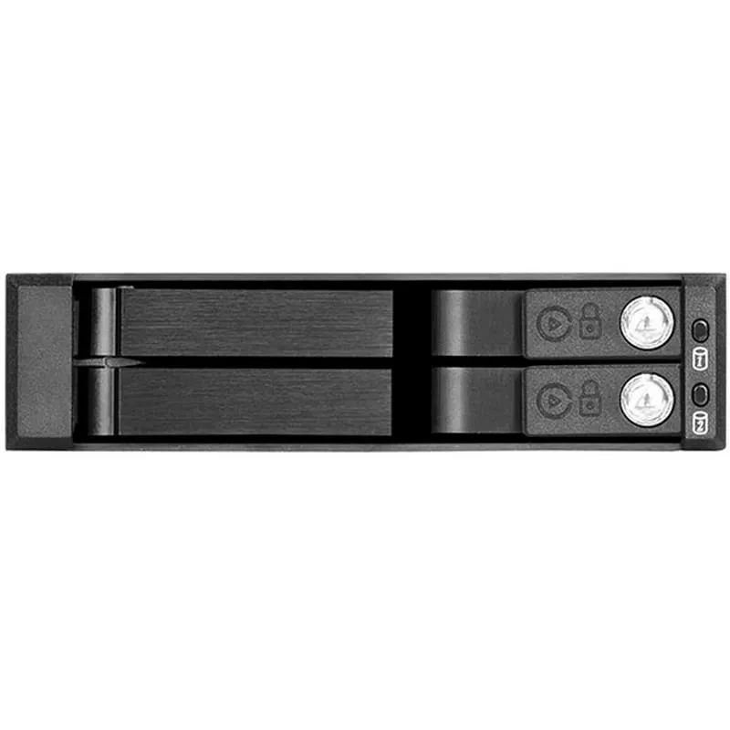 Silverstone SST-FS202B pannello drive bay Nero - immagine 1