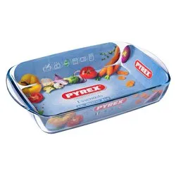 Pirofila Vetro temperato (22x13x4,8cm) rettangolare Trasparente 228B000 - immagine 1
