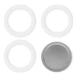 Imbuto caffettiera 1/2 Tazza Alluminio 0800130 - immagine 1