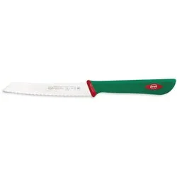 Coltello pane lama(12cm) Inox PREMANA PROFESSIONAL Verde e Cromo 329612 - immagine 1