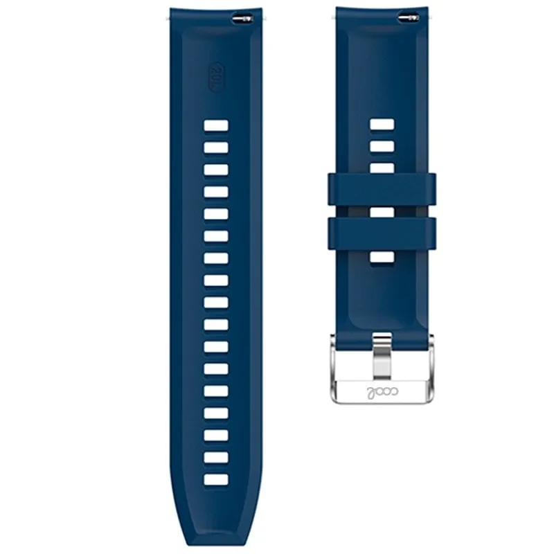 Cool cinturino universale in gomma marina da 20 mm per Amazfit Bip/GTS/Bip Lite/Huawei/Samsung/Cool Oslo - immagine 1