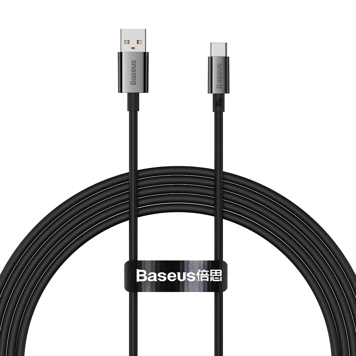 Cavo dati e ricarica USB-A - USB-C Baseus Serie Superior, 100W, 2m, nero P10320102114-02 - immagine 1