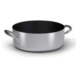 Casseruola Alluminio antiaderente (28cm) PROFESSIONALE SERIE 2000 Alluminato e Nero 2016 28 - immagine 1