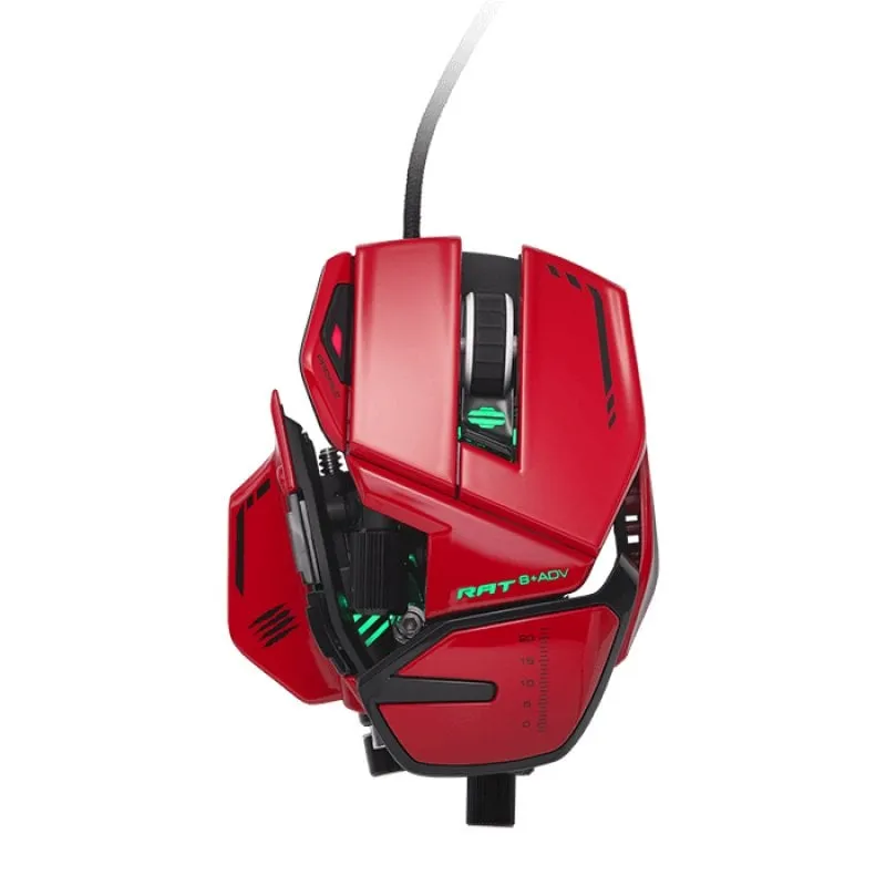 Mad Catz R.A.T. Mouse da gioco ottico 8+ ADV RGB 20000 DPI - immagine 1