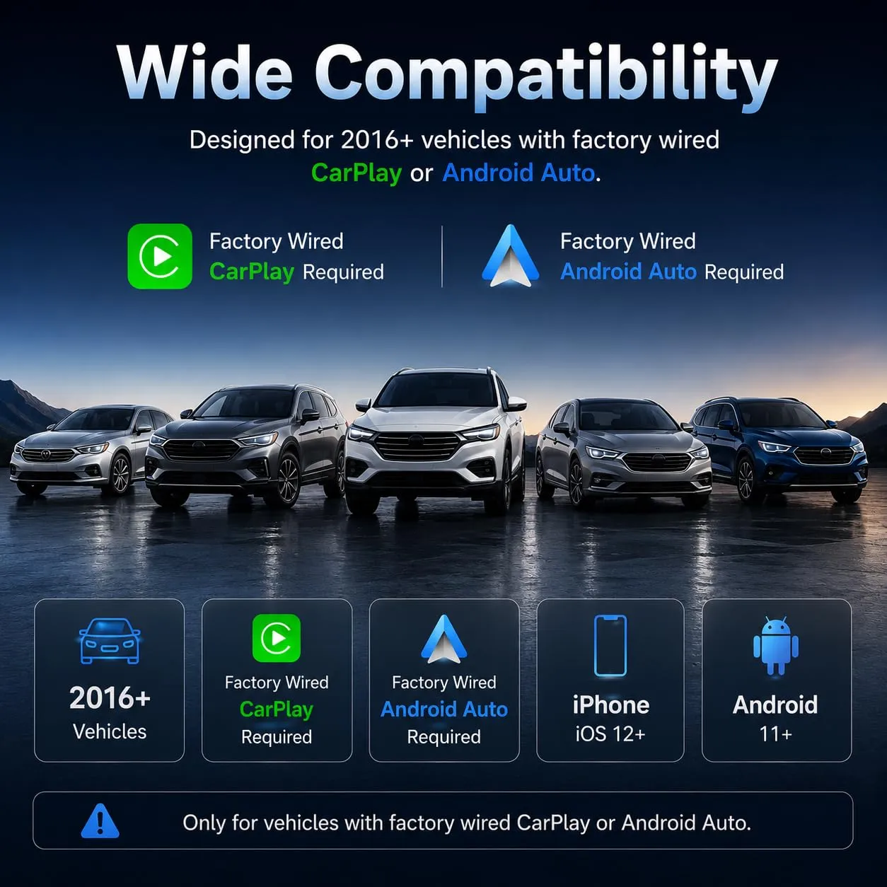Sunweyer Plug & Play Wireless CarPlay Adattatore Support Factory Wired CarPlay a Wireless Caplay Dongle Convertire Auto,compatibile per il telefono Apple - immagine 9