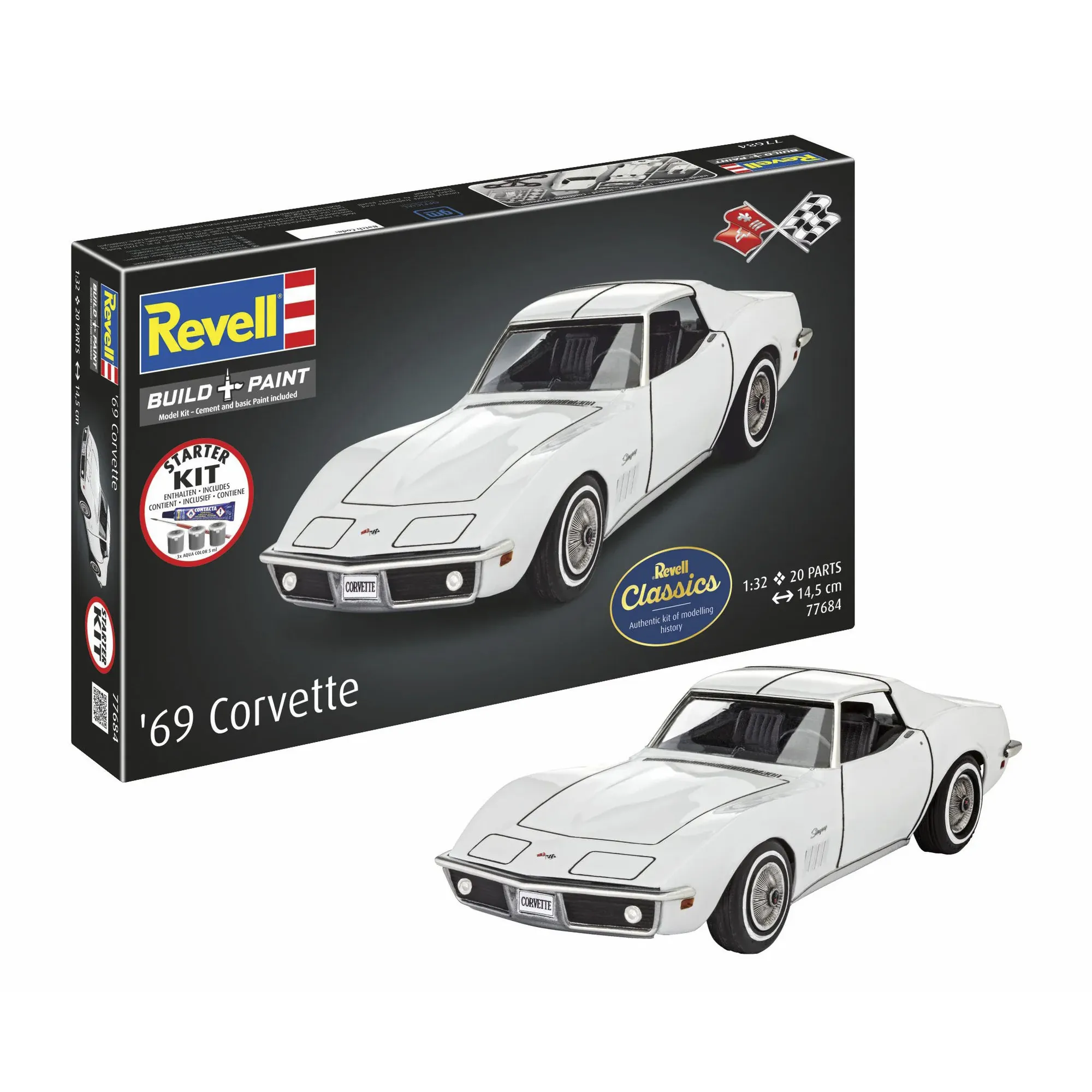 Starter Kit Corvette C3, Veicolo modello - immagine 1