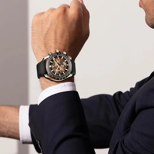 BENYAR BY Orologio Uomo Cronografo Analogico al Quarzo Impermeabile Luminoso Orologi Moda Sportivo Regalo per Uomo - immagine 3