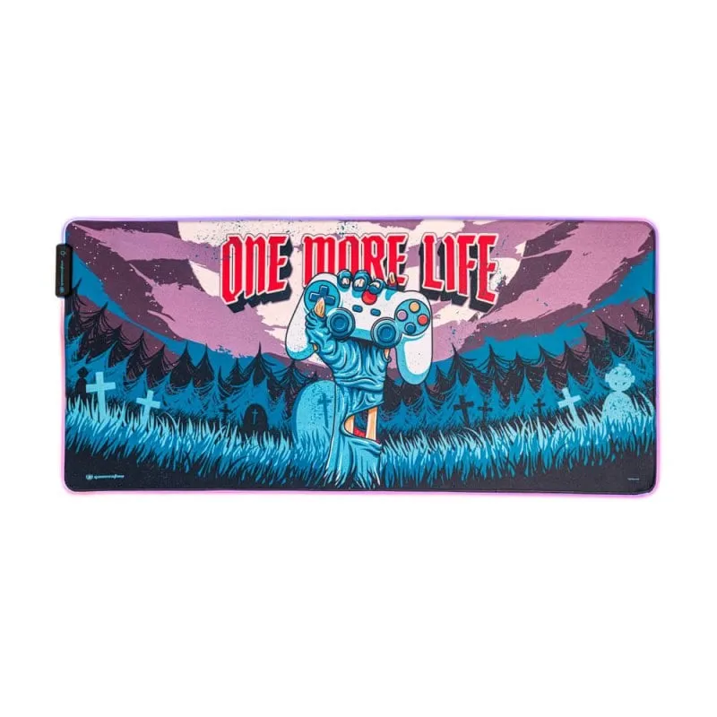 Tappetino per mouse da gioco Erik XXL One More Life - immagine 1