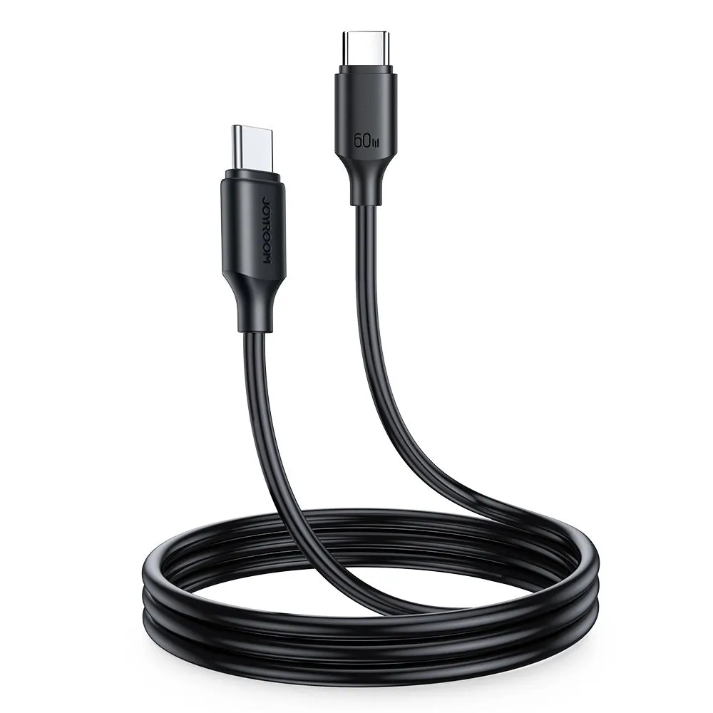 Cavo Dati e Ricarica USB-C - USB-C Joyroom S-A9, 60W, 1m, Nero - immagine 1
