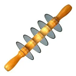 Taglia pasta mattarello 5 lame dentate Art 003 - immagine 1