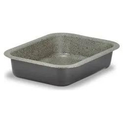 Lasagnera Alluminio antiaderente (25x18cm) HAPPY STONE Grigio pietra HAPSTLASATXX2518H - immagine 1