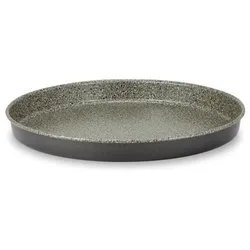 Teglia tortiera focaccia Alluminio antiaderente (28cm) HAPPY STONE Grigio pietra HAPSTTORFOXXXX28 - immagine 1
