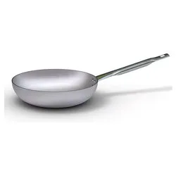 Padella Alluminio (20cm) alta svasata PROFESSIONALE SERIE 7000 Silver naturale 7002 20 - immagine 1