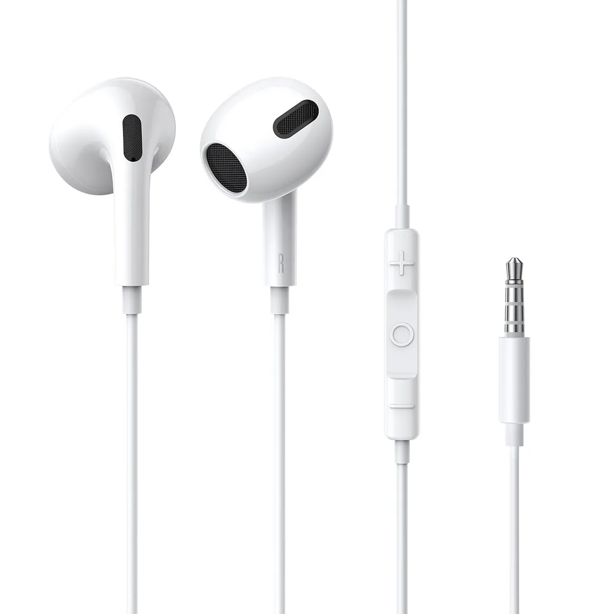 Handsfree 3.5mm Baseus Encok H17, Bianco NGCR020002 - immagine 1