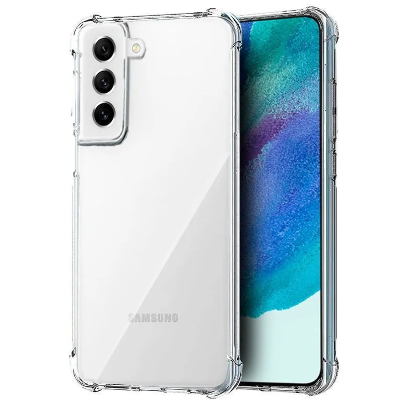 Fantastica custodia antishock trasparente per Samsung Galaxy S21 FE G990B - immagine 1