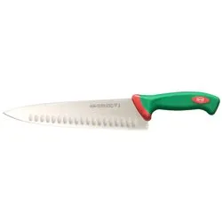 Coltello verdura trinciante olivato lama(25cm) Inox PREMANA PROFESSIONAL Verde e Cromo 316625 - immagine 1