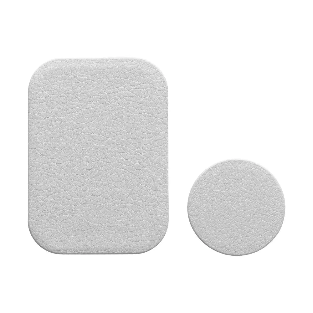 Sticker Metalico OEM Leather 2in1, Argento - immagine 1