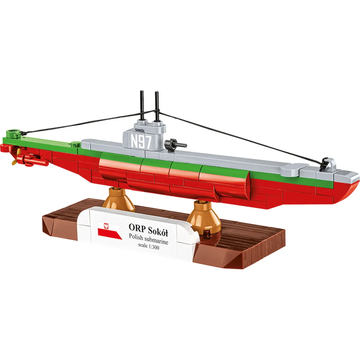 ORP Sokół Polish Submarine, Giochi di costruzione - immagine 1