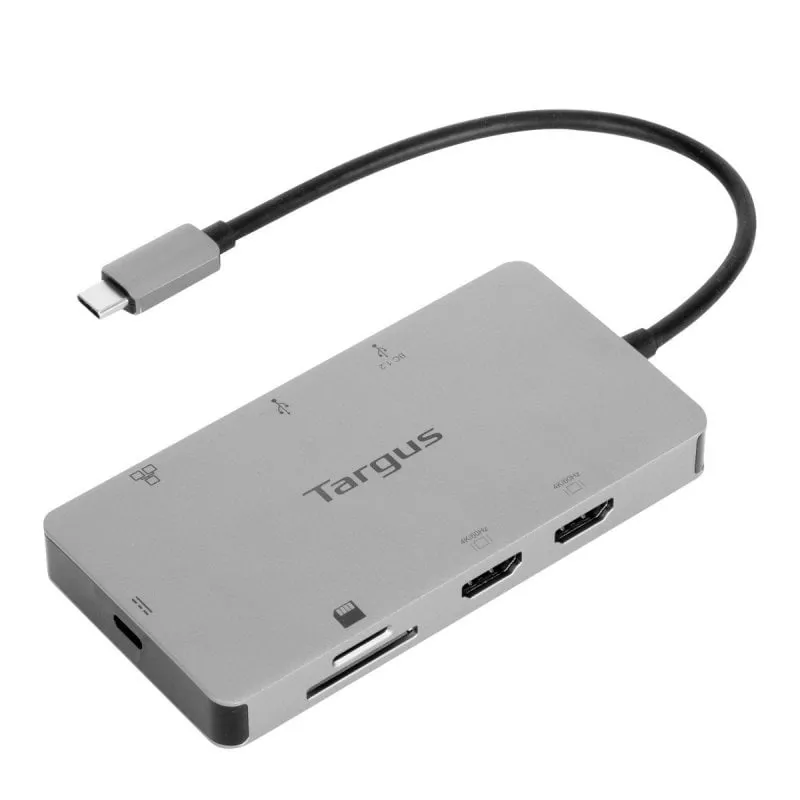 Docking station Targus USB-C doppio HDMI 4K con alimentatore pass-thru da 100 W - immagine 1