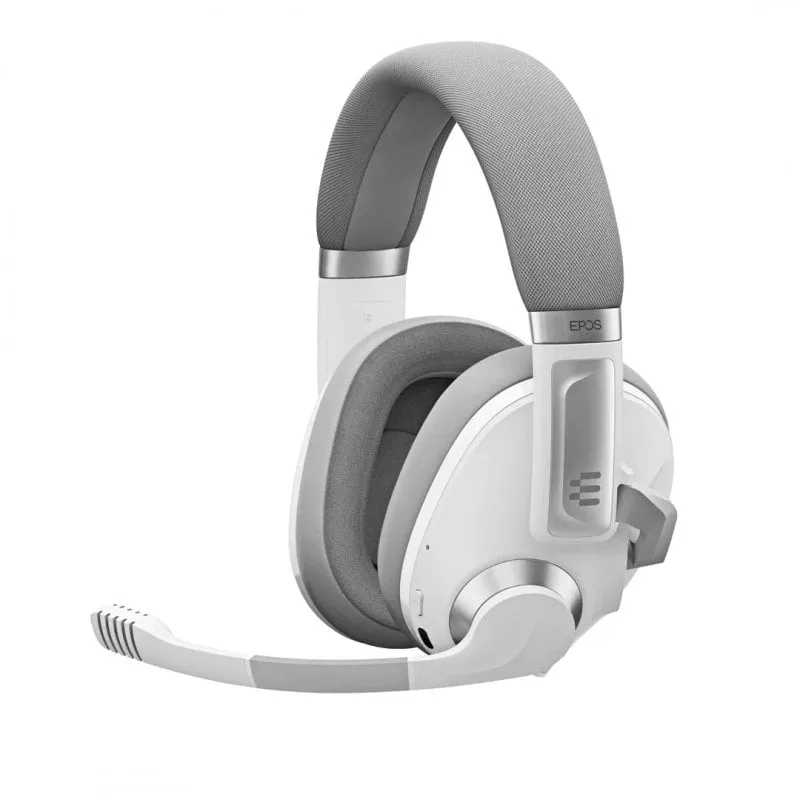 Cuffie da gioco wireless ibride Epos H3PRO con acustica chiusa bianca - immagine 1