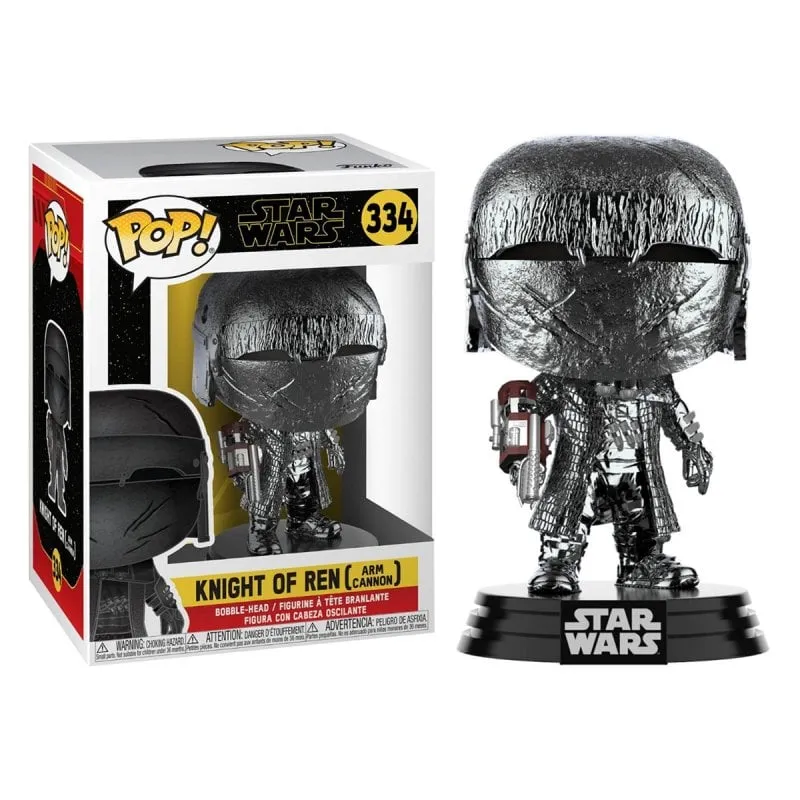 Funko Pop Star Wars Episodio 9 Knight Of Ren Cannon Ematite Cromato - immagine 1