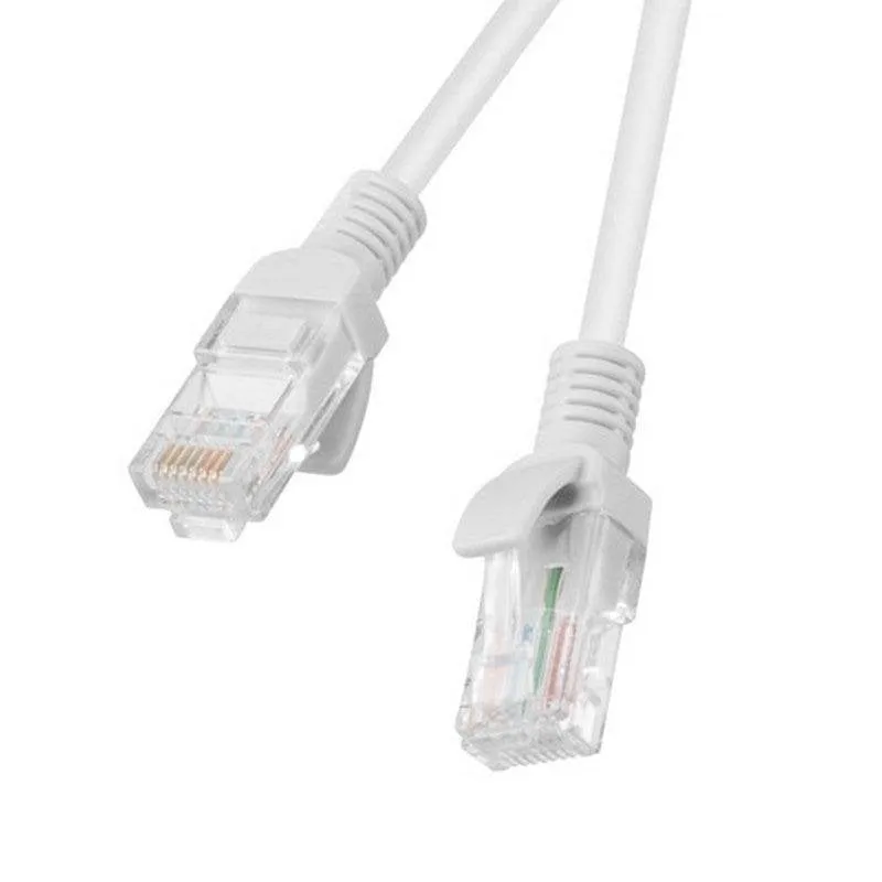 Cavo di rete Lanberg PCU6-10CC-0100-S Cat6 UTP 1m Grigio RJ-45 - immagine 1