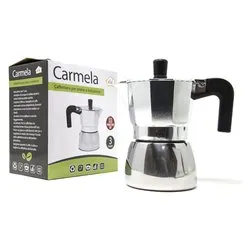 Caffettiera Inox 3 Tazze VIVI Carmela Cromo - immagine 1
