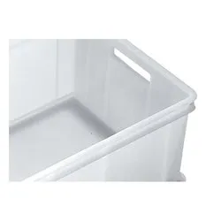 Cassetta sovrapponibile per alimenti (40x30x10cm) SERVICE Bianco 1885HD3 - immagine 1