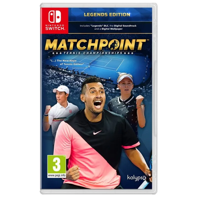 Campionati di tennis Matchpoint Nintendo Switch - immagine 1