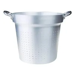 Scolapasta Alluminio (40cm) professionale LINEA SALSA Silver naturale FAMA85SC40 - immagine 1