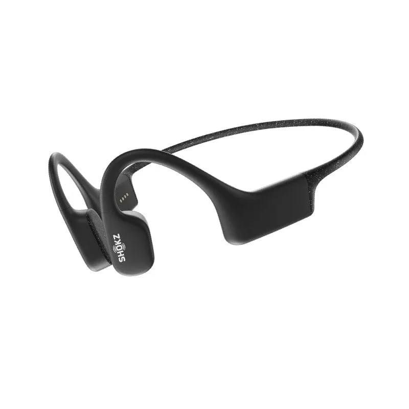 Cuffie sportive Shokz OpenSwim MP3 4GB con conduzione ossea nere - immagine 1