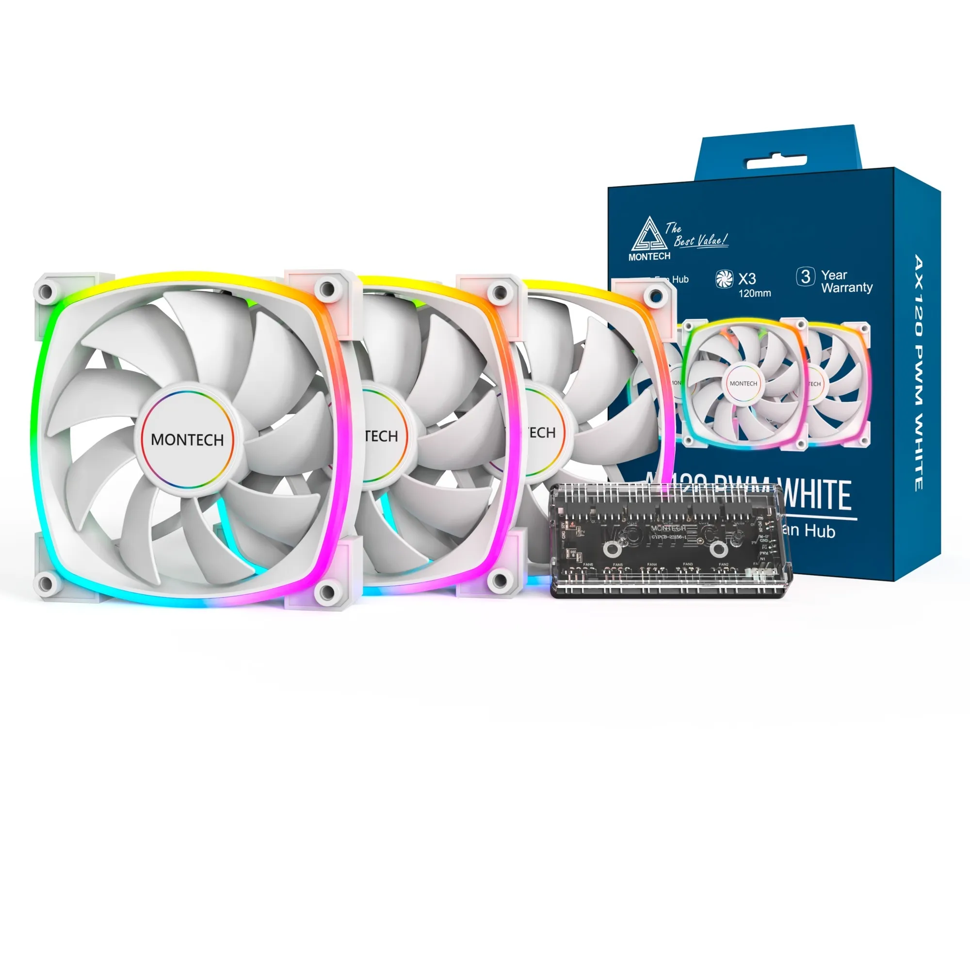 AX120 PWM 120x120x25, Ventola - immagine 1