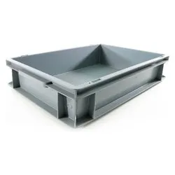 Cassetta per alimenti (40x30x12cm) EUROPA Grigio E4312FLMEGR - immagine 1