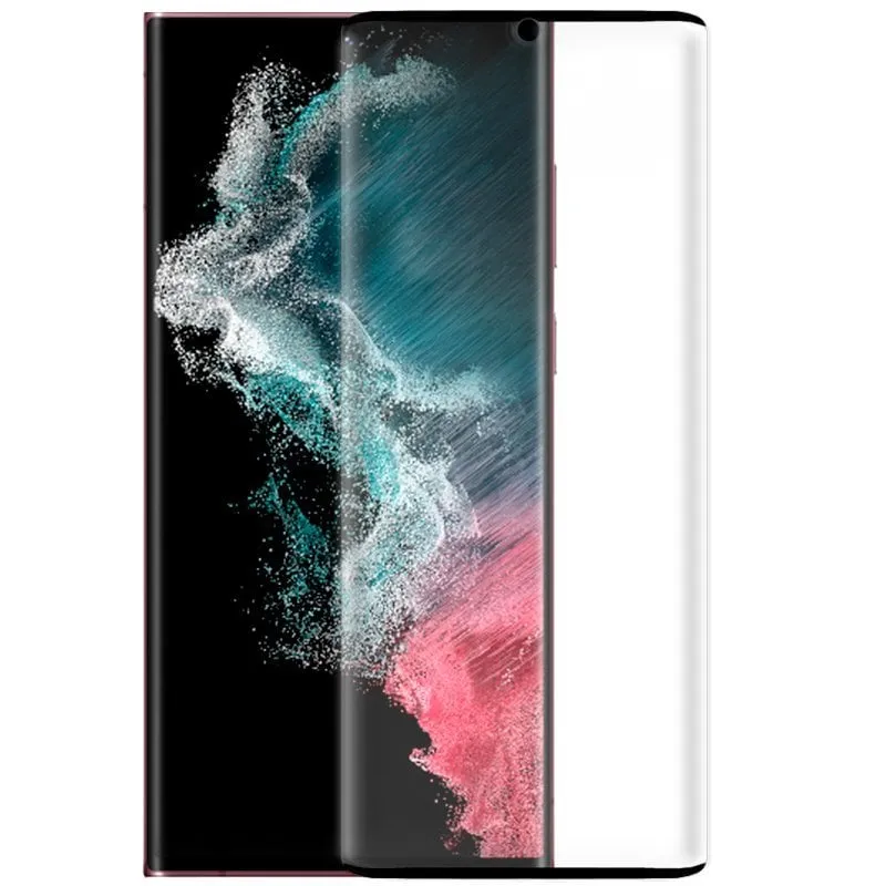 Fantastica protezione per lo schermo in vetro temperato curvo per Samsung Galaxy S22 Ultra S908 - immagine 1