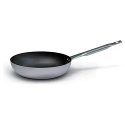 Padella Alluminio antiaderente (28cm) alta PROFESSIONALE SERIE 2000 Alluminato e Nero 2002 28 - immagine 1
