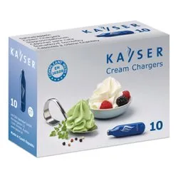 Bombolette sifone panna 10 pz KAYSER 021222 - immagine 1