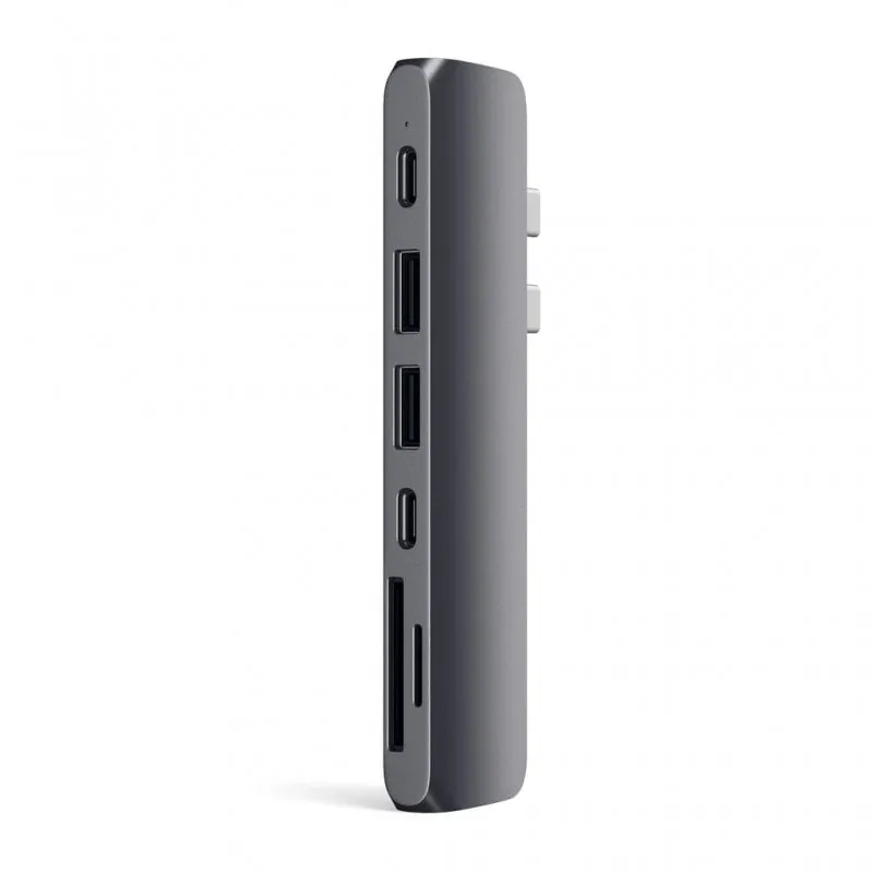 Adattatore multiporta USB-C Satechi ST-CMBPM Hub Grigio siderale - immagine 1