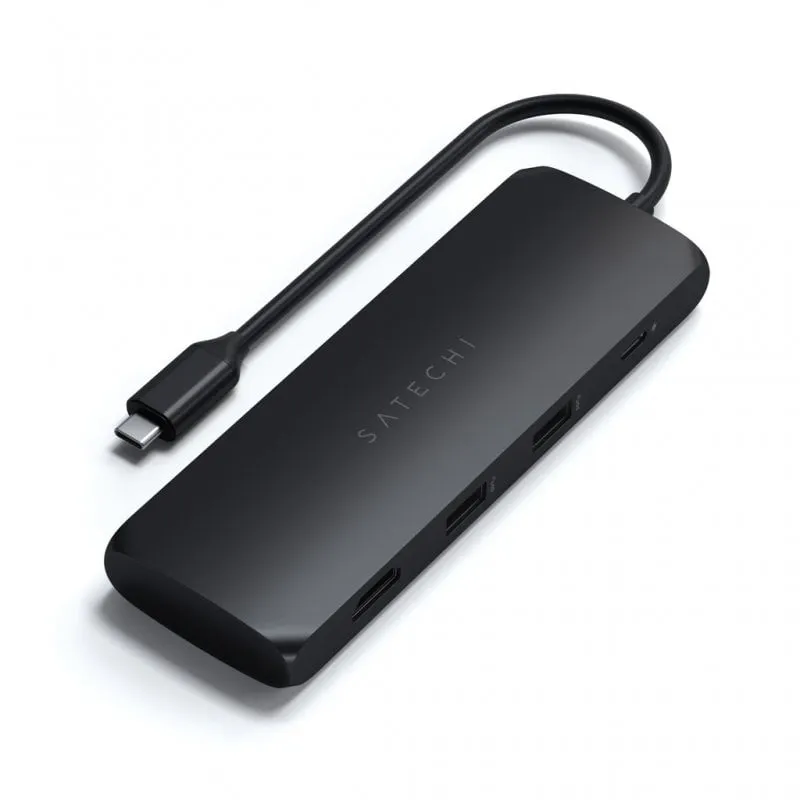 Adattatore multiporta USB-C Satechi ST-UCHSE Hub Nero - immagine 1
